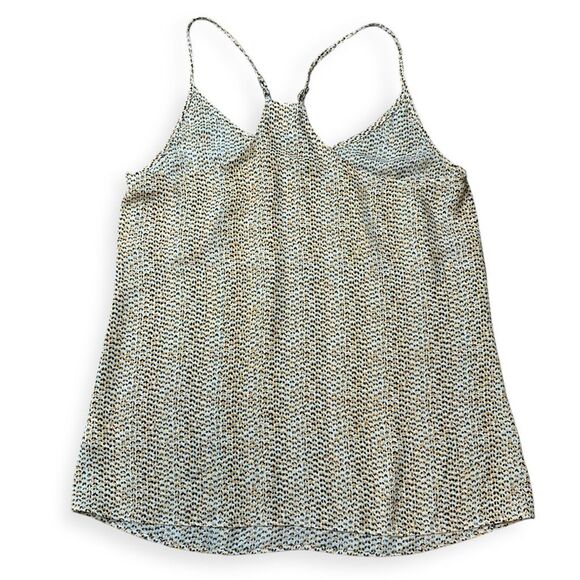 CABI Women’s Yellow Printed Sleeveless Impression Tank Top Blouse Size XS Style - Picture 2 of 7